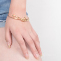Shangjie OEM Bracelet cuivre noué vintage Bracelet en cuivre de luxe Bijoux de haute qualité Bracelet
